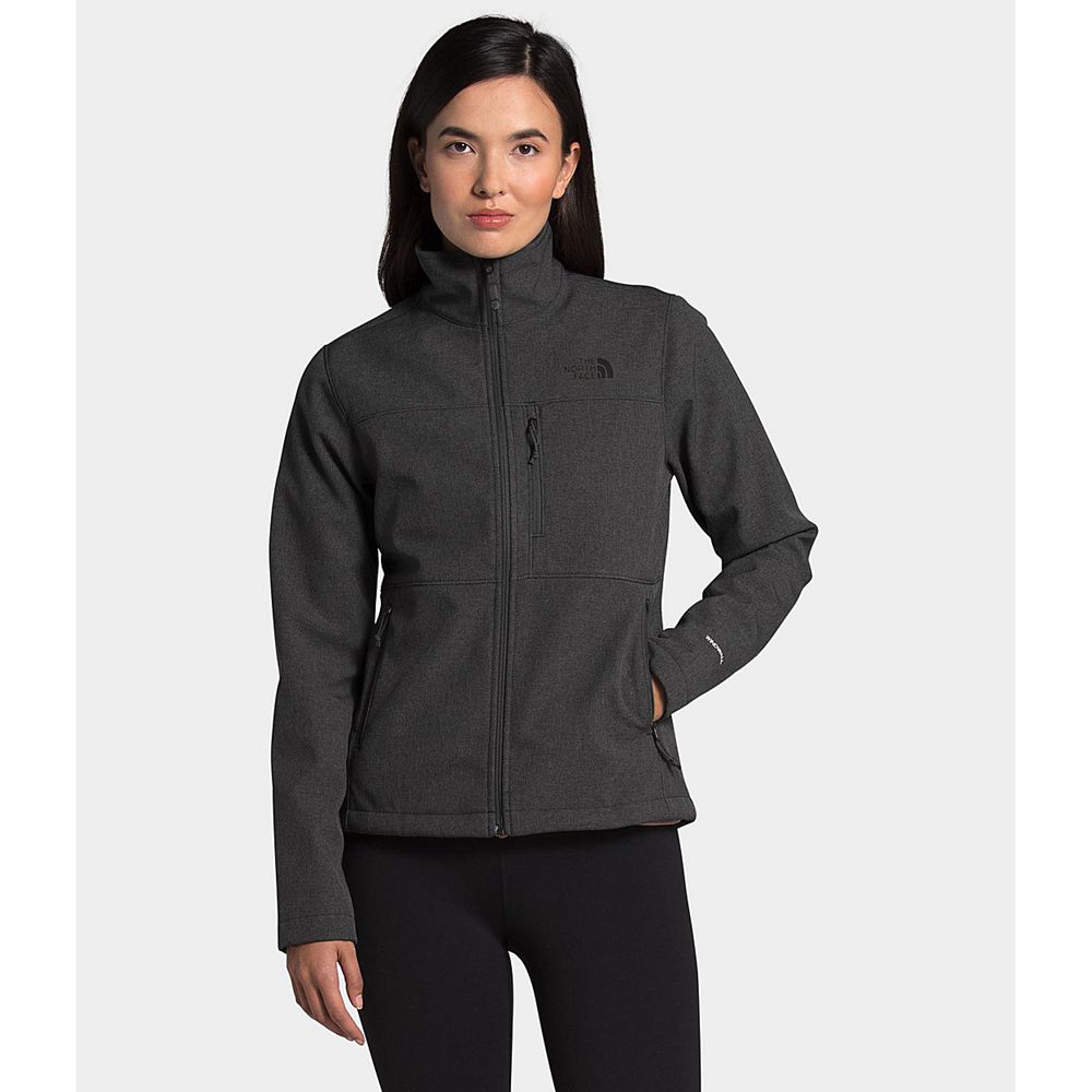 The North Face Softshell Jackets Womens Australia - The North Face Apex Bionic Dark Grey (HTJ-902716